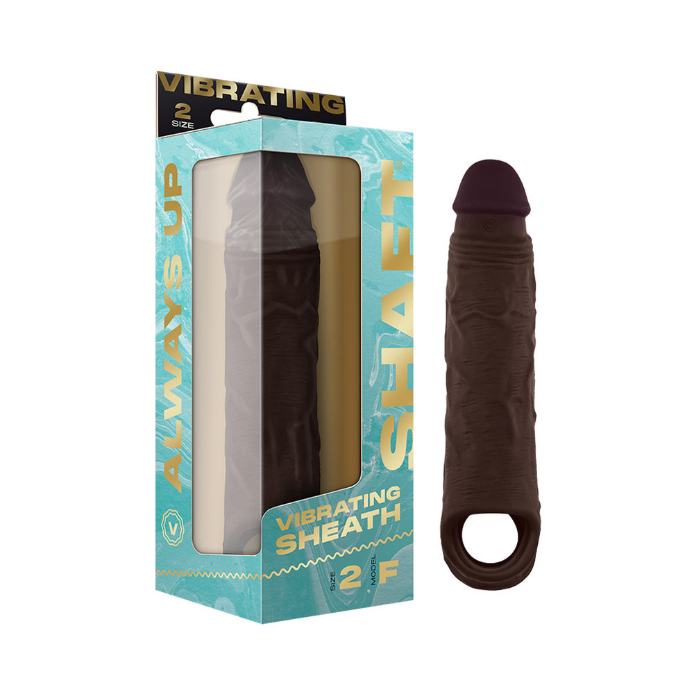 Shaft Vibrating Model F: Sheath Size 2 Mahogany