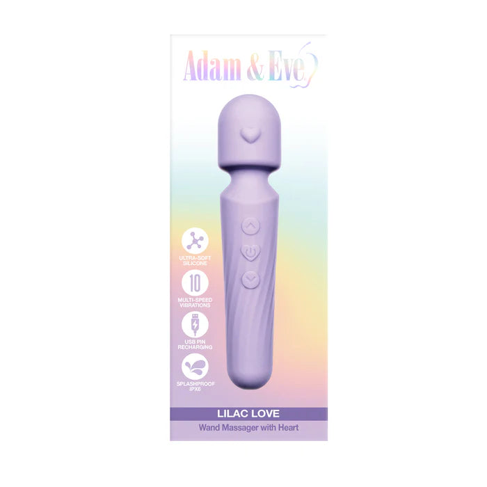 Adam & Eve Lilac Love Wand