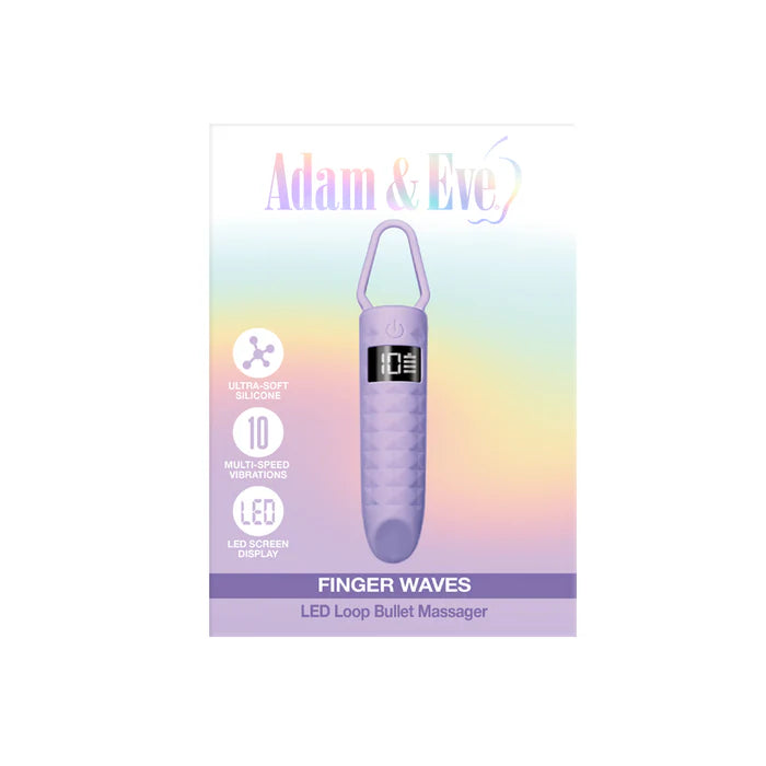 Adam & Eve Finger Waves LED Bullet Vibe