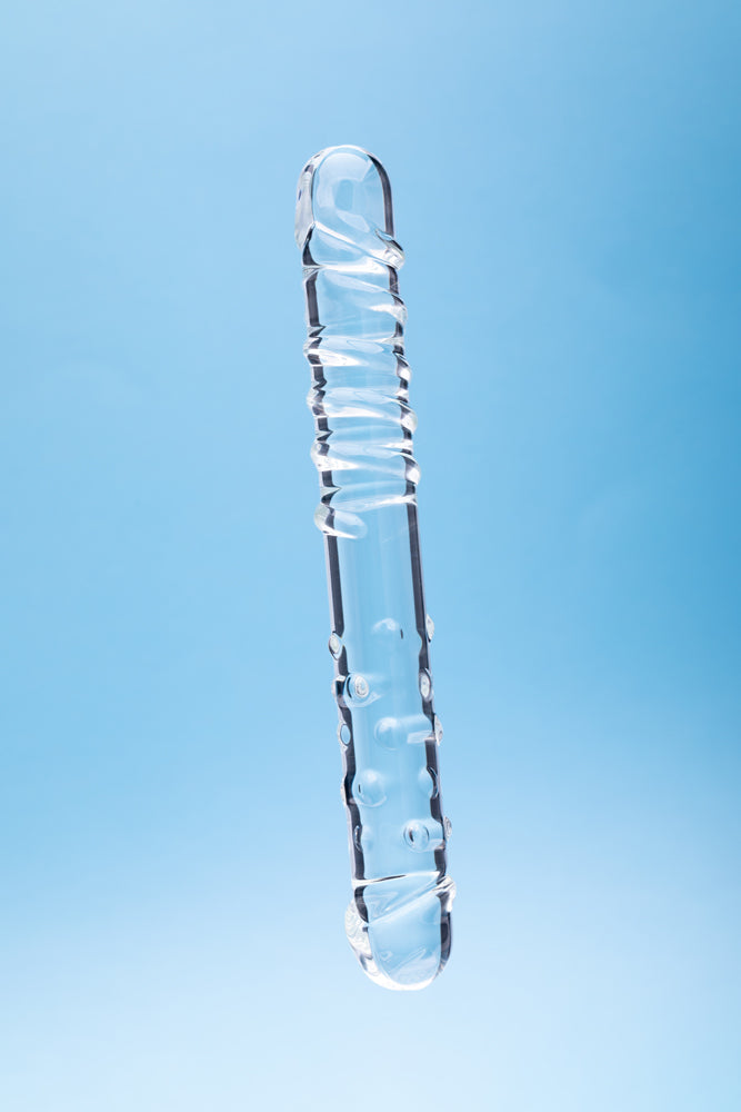 Clarity Elysian Sensation Glass Dildo