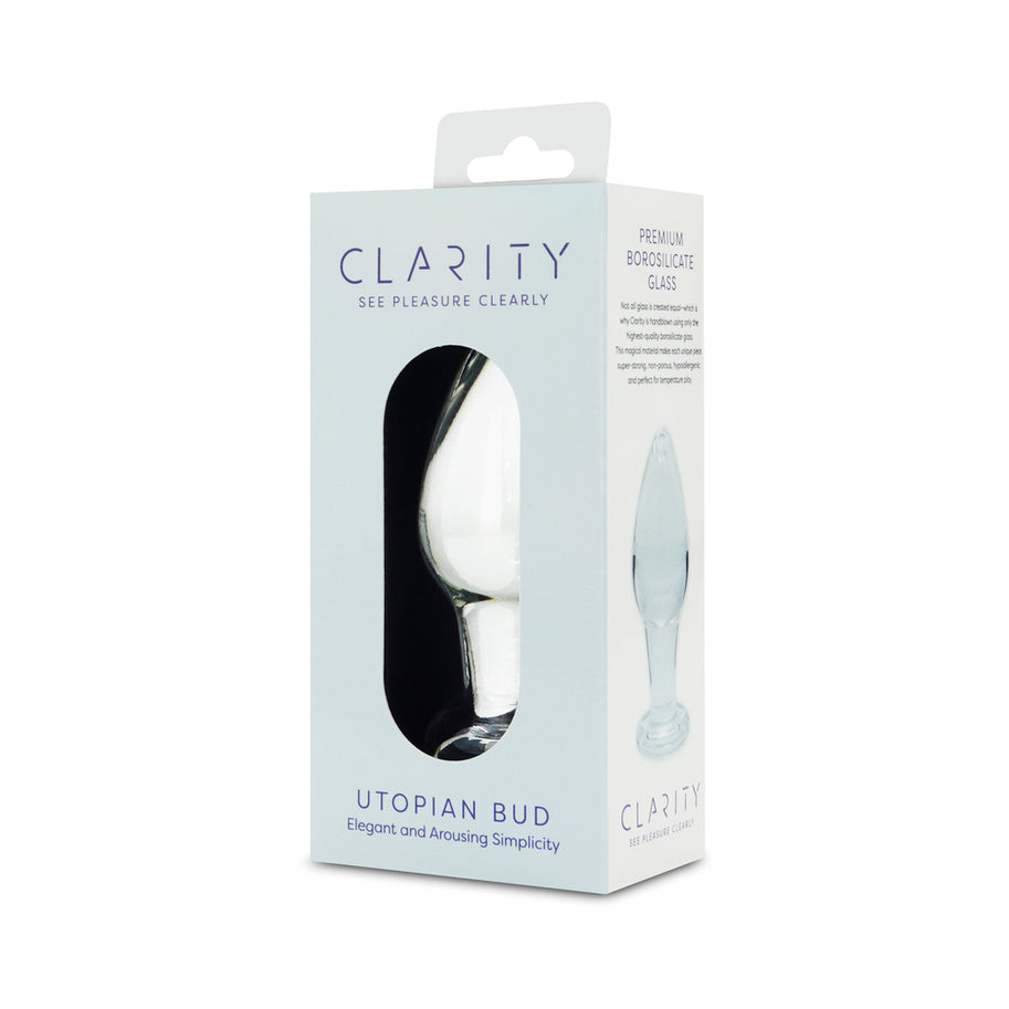 Clarity Utopian Bud Glass Plug