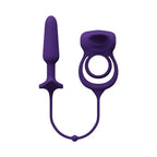 VeDO Humper Rechargeable Dual C-Ring with Anal Plug Purple