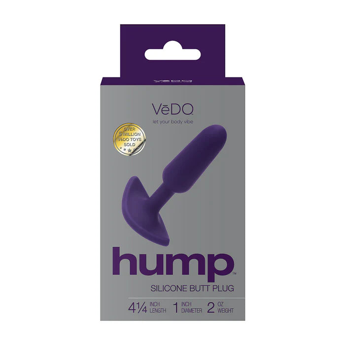 VeDO Hump Silicone Anal Plug Purple