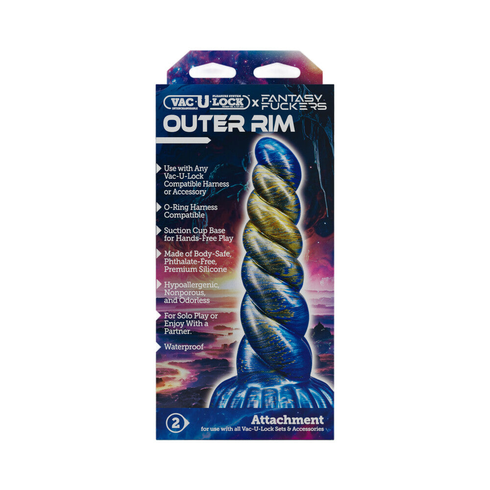 Vac-U-Lock x Fantasy Fuckers Outer Rim Blue/Gold