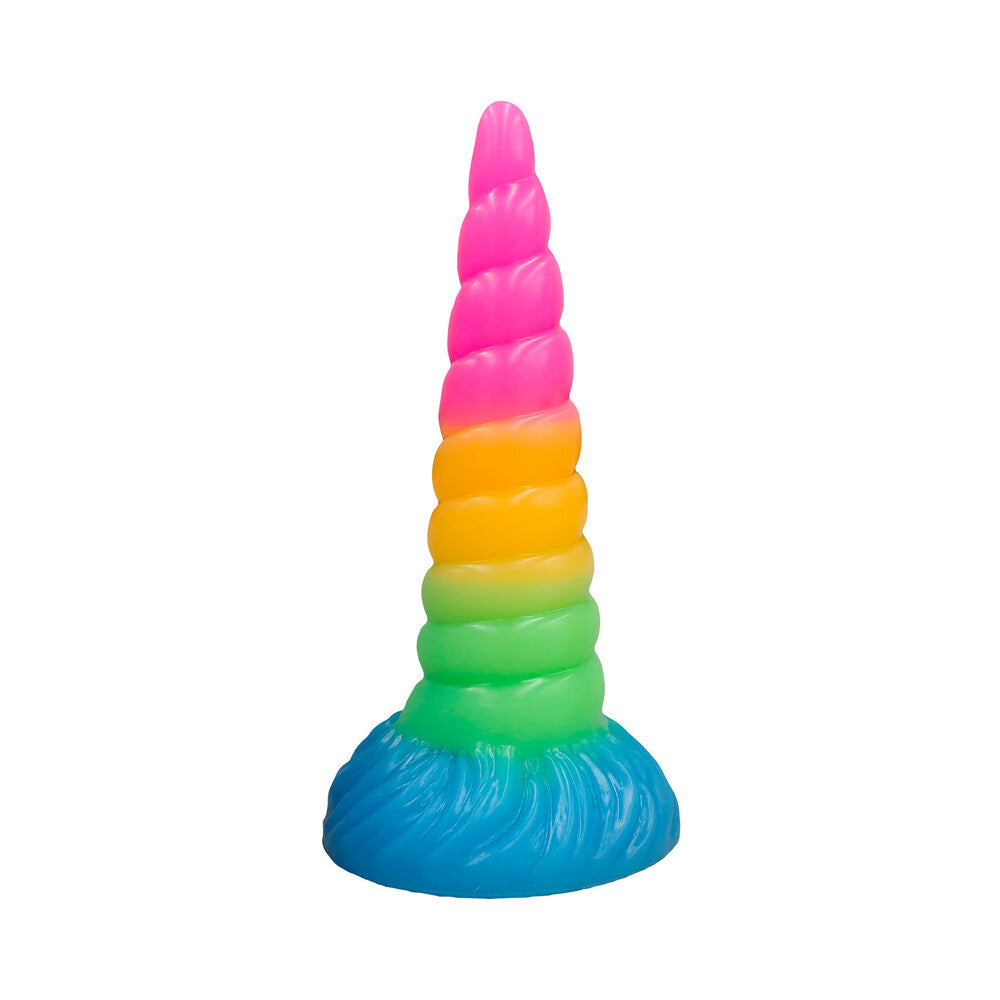 Vac-U-Lock x Fantasy Fuckers Glow-in-the-Dark Celestial Unicorn Horn Multi-Color