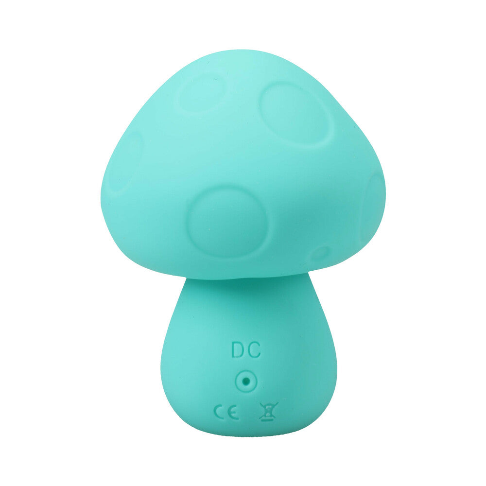 Mochi Mushroom Rechargeable Silicone Vibe Teal
