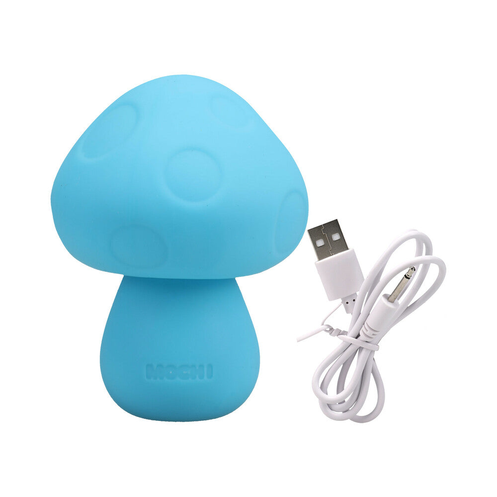 Mochi Mushroom Rechargeable Silicone Vibe Teal