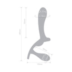 Together Lock-In Dual-Ended Vibrating Strap-on & Harness Set