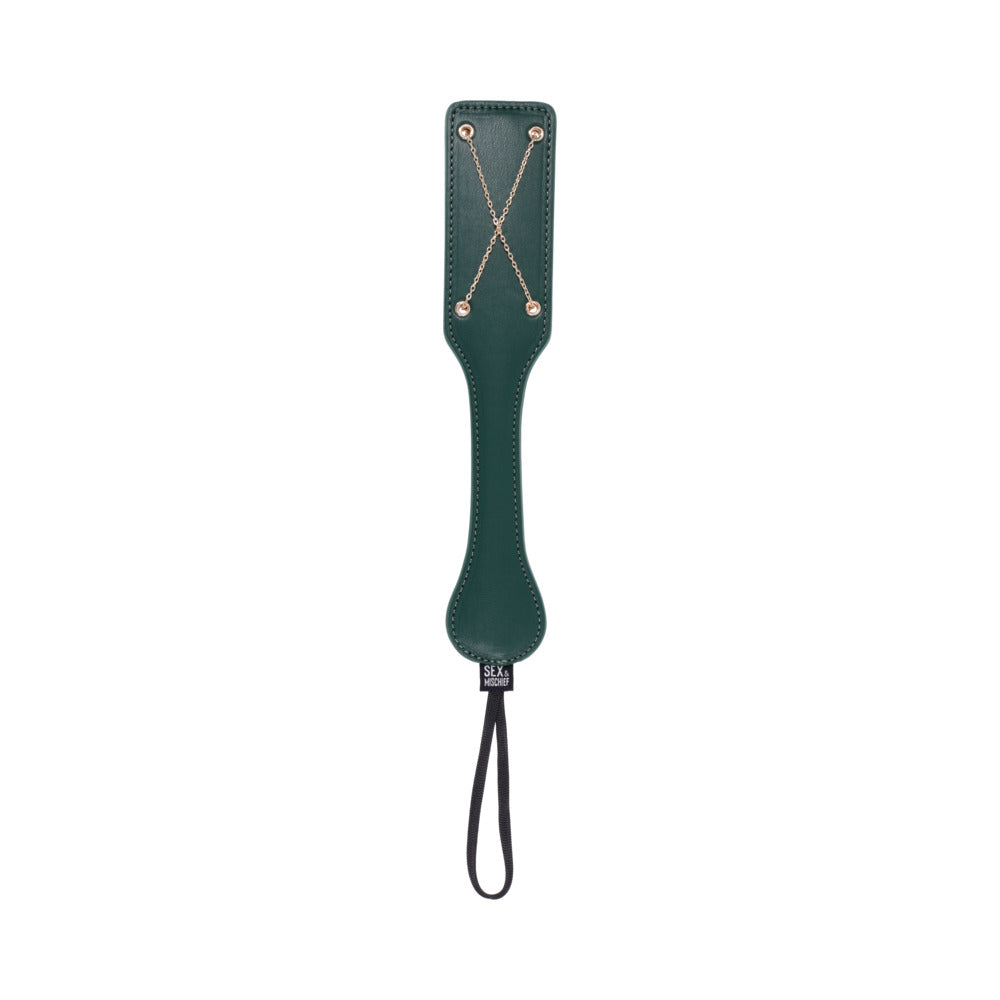 Sportsheets Sex & Mischief Indica Chain Impressions Paddle
