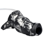 Creature Cocks Night Prowler Squirting Silicone Penis Enhancer Silver