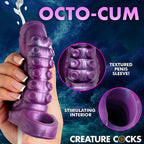 Creature Cocks Siphon Tentacle Squirting Silicone Penis Enhancer Purple
