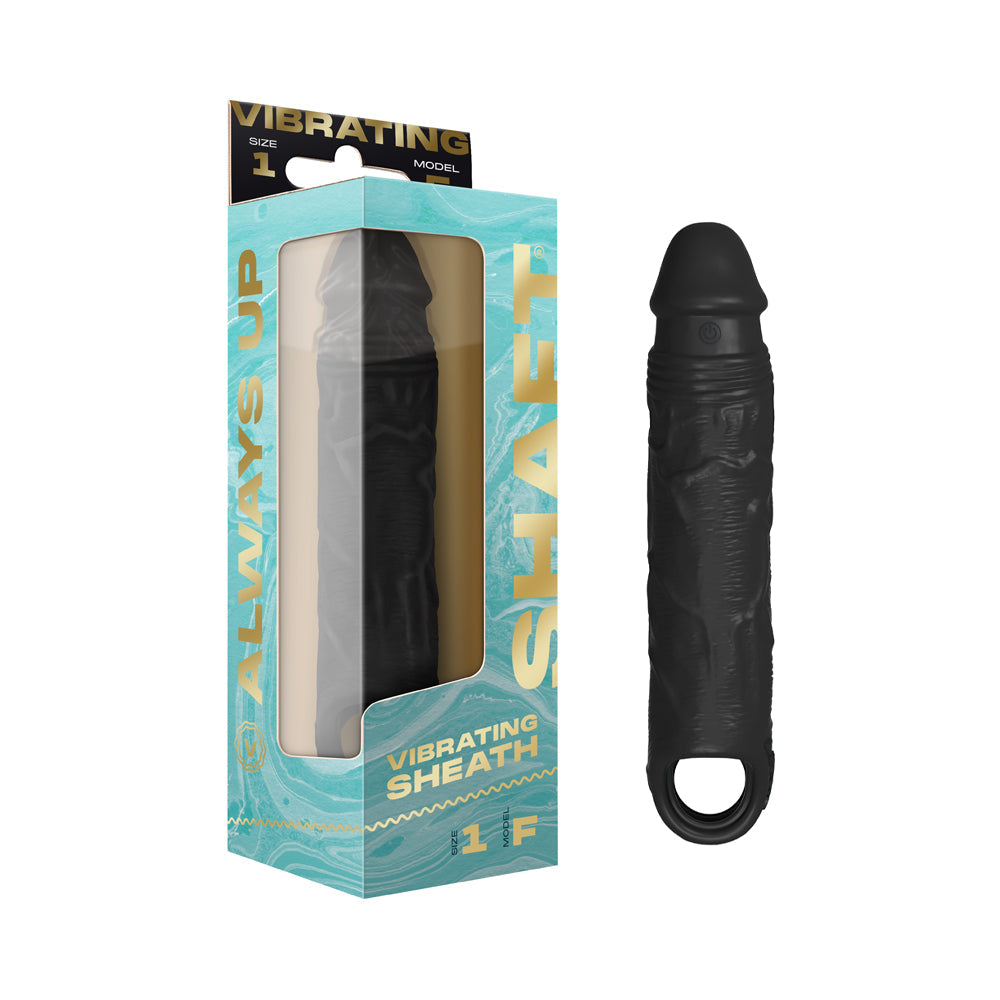 Shaft Vibrating Model F: Sheath Size 1 Black